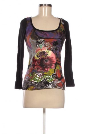 Γυναικεία μπλούζα Desigual, Μέγεθος XS, Χρώμα Πολύχρωμο, Τιμή 19,99 €