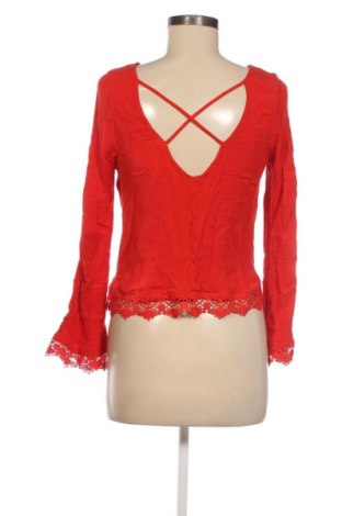 Дамска блуза H&M, Размер S, Цвят Червен, Цена 11,20 €