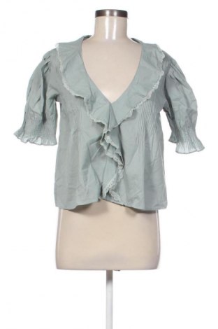 Bluză de femei H&M Divided, Mărime S, Culoare Verde, Preț 83,61 Lei