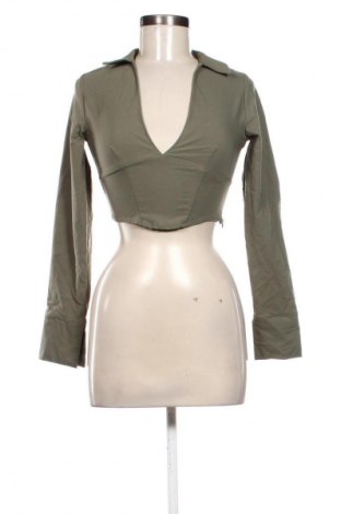 Дамска блуза H&M Divided, Размер XS, Цвят Зелен, Цена 6,13 €