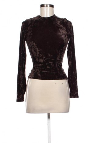 Дамска блуза H&M Divided, Размер XS, Цвят Кафяв, Цена 10,00 €