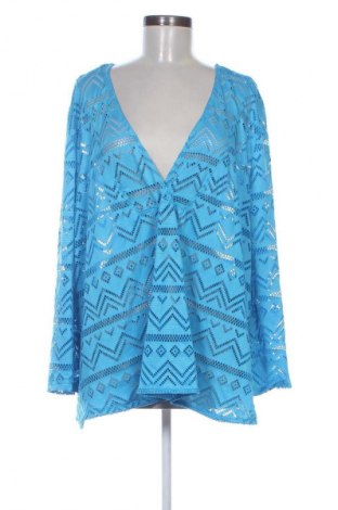 Γυναικεία μπλούζα Janina, Μέγεθος 3XL, Χρώμα Μπλέ, Τιμή 6,99 €