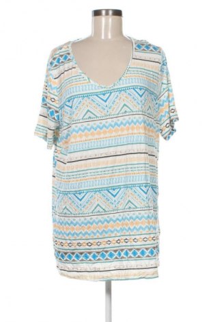 Γυναικεία μπλούζα Laura Torelli, Μέγεθος XXL, Χρώμα Πολύχρωμο, Τιμή 7,99 €