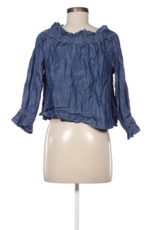 Bluză de femei Mango, Mărime M, Culoare Albastru, Preț 60,99 Lei