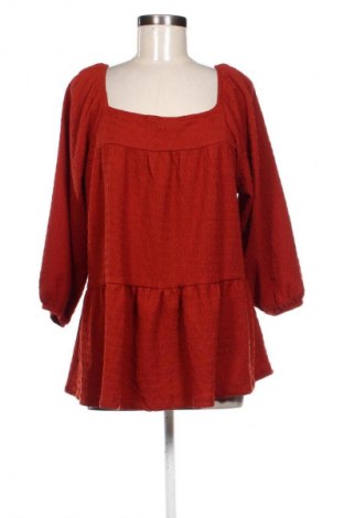 Γυναικεία μπλούζα Pepco, Μέγεθος XL, Χρώμα Καφέ, Τιμή 7,00 €