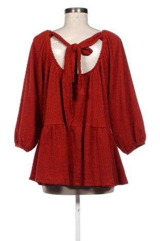 Γυναικεία μπλούζα Pepco, Μέγεθος XL, Χρώμα Καφέ, Τιμή 7,00 €