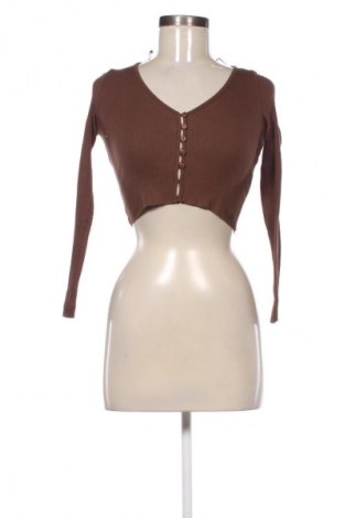 Дамска блуза Pull&Bear, Размер L, Цвят Кафяв, Цена 5,11 €