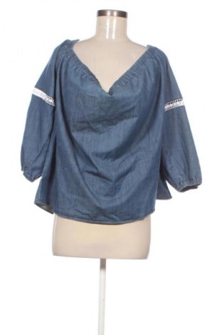 Γυναικεία μπλούζα Replay, Μέγεθος L, Χρώμα Μπλέ, Τιμή 15,99 €