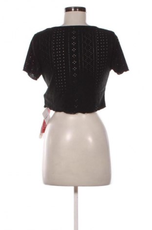 Дамска блуза Romwe, Размер L, Цвят Черен, Цена 7,15 €