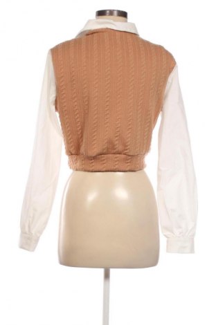 Дамска блуза SHEIN, Размер S, Цвят Кафяв, Цена 10,22 €