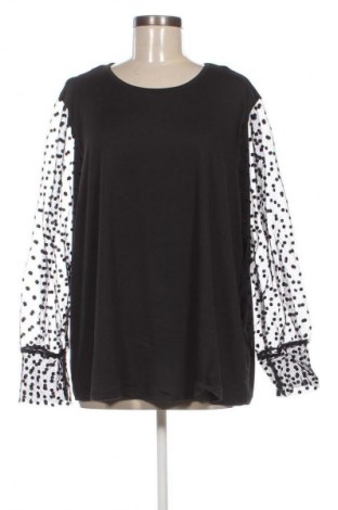 Γυναικεία μπλούζα SHEIN, Μέγεθος 3XL, Χρώμα Μαύρο, Τιμή 2,99 €