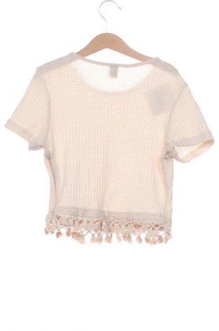 Γυναικεία μπλούζα SHEIN, Μέγεθος XS, Χρώμα  Μπέζ, Τιμή 10,99 €