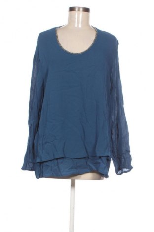 Дамска блуза Samoon, Размер XL, Цвят Син, Цена 5,62 €