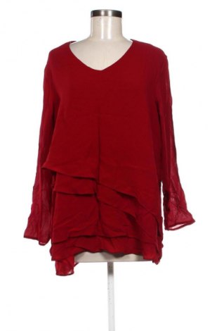 Дамска блуза Samoon, Размер XL, Цвят Червен, Цена 31,63 €