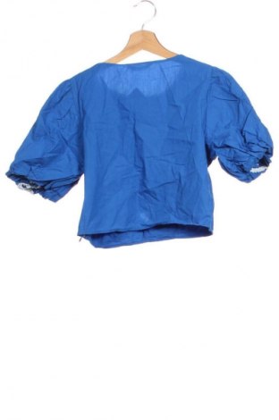 Дамска блуза Stradivarius, Размер M, Цвят Син, Цена 7,23 €