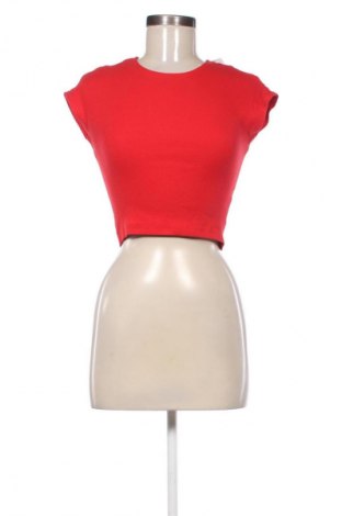 Дамска блуза Stradivarius, Размер M, Цвят Червен, Цена 8,18 €