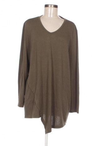Γυναικεία μπλούζα Ulla Popken, Μέγεθος XXL, Χρώμα Πράσινο, Τιμή 10,99 €