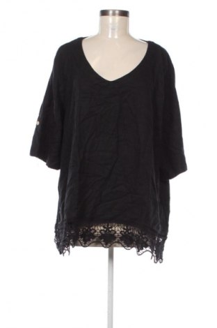 Дамска блуза Ulla Popken, Размер XXL, Цвят Черен, Цена 11,24 €