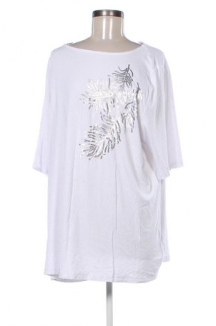 Damen Shirt Ulla Popken, Größe XXL, Farbe Weiß, Preis € 13,99