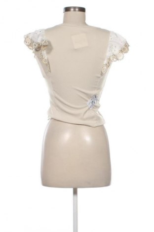 Дамска блуза Unbranded, Размер XXS, Цвят Бежов, Цена 7,15 €