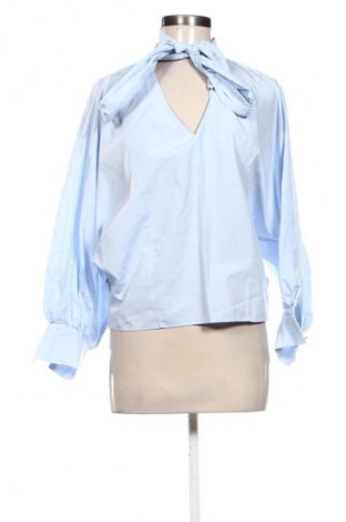 Bluză de femei Zara, Mărime XS, Culoare Albastru, Preț 72,99 Lei