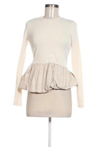 Дамска блуза Zara, Размер M, Цвят Бежов, Цена 14,00 €