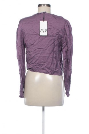 Damen Shirt Zara, Größe XS, Farbe Lila, Preis € 19,99