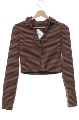 Дамска блуза Zara, Размер XS, Цвят Многоцветен, Цена 13,29 €