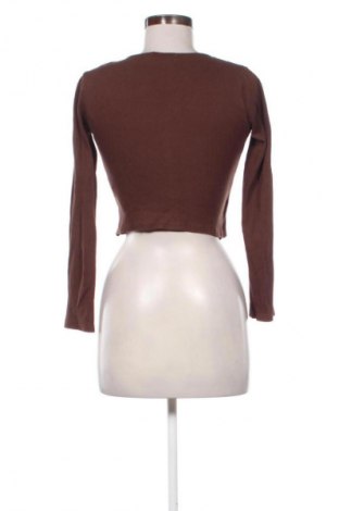 Дамска блуза Zara, Размер S, Цвят Кафяв, Цена 8,18 €