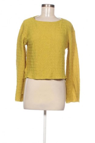 Дамска блуза Zara, Размер S, Цвят Жълт, Цена 4,60 €