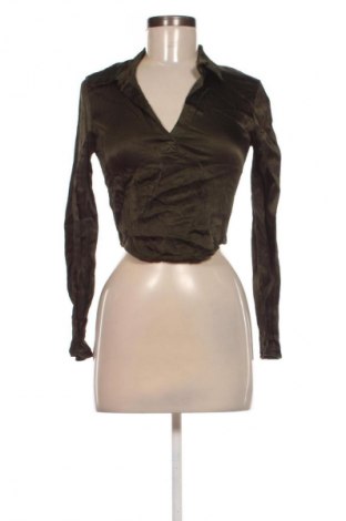 Γυναικεία μπλούζα Zara, Μέγεθος M, Χρώμα Πράσινο, Τιμή 5,99 €