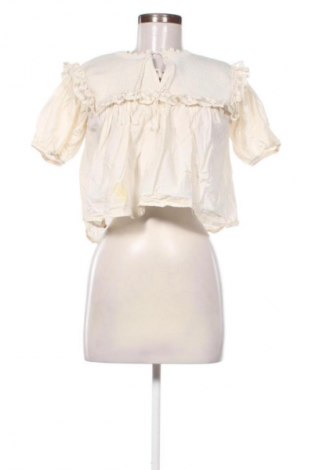 Дамска блуза Zara, Размер S, Цвят Екрю, Цена 10,22 €