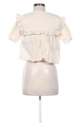 Дамска блуза Zara, Размер S, Цвят Екрю, Цена 10,22 €