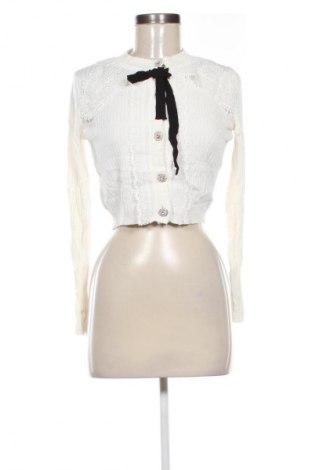 Γυναικεία ζακέτα Cider, Μέγεθος M, Χρώμα Εκρού, Τιμή 7,99 €