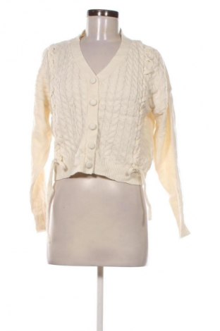 Cardigan de damă Colorblock, Mărime M, Culoare Alb, Preț 42,99 Lei