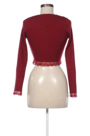 Γυναικεία ζακέτα Parallel Lines, Μέγεθος M, Χρώμα Κόκκινο, Τιμή 14,42 €