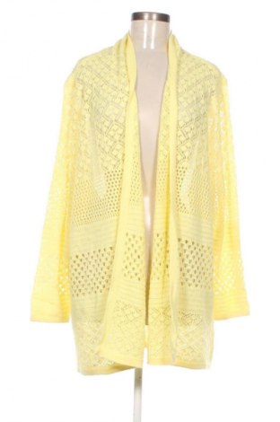 Γυναικεία ζακέτα Unbranded, Μέγεθος 4XL, Χρώμα Κίτρινο, Τιμή 13,99 €