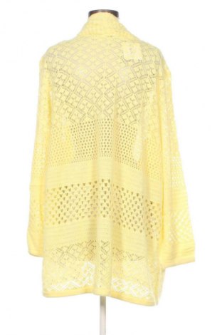Γυναικεία ζακέτα Unbranded, Μέγεθος 4XL, Χρώμα Κίτρινο, Τιμή 13,99 €