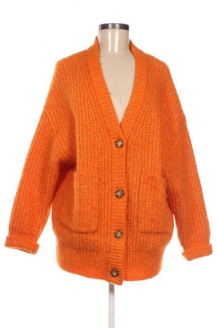 Damen Strickjacke Zara, Größe S, Farbe Orange, Preis 13,99 €