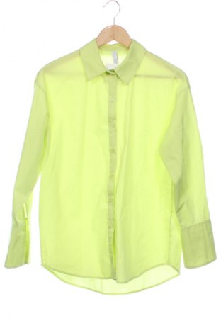 Γυναικείο πουκάμισο Amisu, Μέγεθος XS, Χρώμα Πράσινο, Τιμή 12,99 €