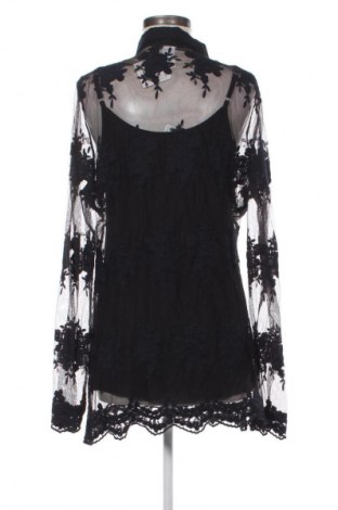 Γυναικείο πουκάμισο Ashley Brooke, Μέγεθος XL, Χρώμα Μαύρο, Τιμή 15,00 €