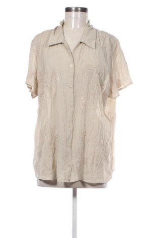 Γυναικείο πουκάμισο Bonmarche, Μέγεθος XXL, Χρώμα  Μπέζ, Τιμή 5,99 €