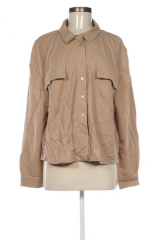 Γυναικείο πουκάμισο Comma,, Μέγεθος XL, Χρώμα  Μπέζ, Τιμή 12,99 €