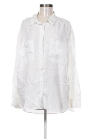 Γυναικείο πουκάμισο F&F, Μέγεθος XL, Χρώμα Λευκό, Τιμή 4,84 €