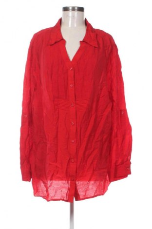 Dámska košeľa  Grandiosa, Veľkosť 3XL, Farba Červená, Cena  8,95 €