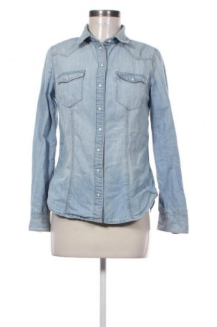 Дамска риза H&M, Размер M, Цвят Син, Цена 13,29 €