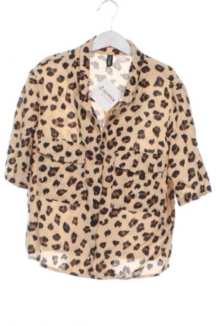 Γυναικείο πουκάμισο H&M, Μέγεθος XXS, Χρώμα Πολύχρωμο, Τιμή 13,99 €