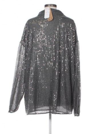 Γυναικείο πουκάμισο Kiabi, Μέγεθος 3XL, Χρώμα Γκρί, Τιμή 15,99 €