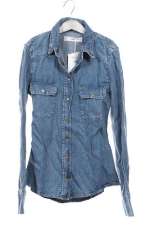 Дамска риза Mango, Размер XXS, Цвят Син, Цена 20,96 €