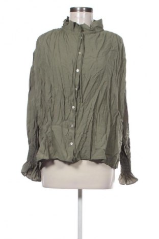 Дамска риза Mango, Размер XL, Цвят Зелен, Цена 13,29 €